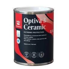 TIKKURILA OPTIVA 3 CERAMIC SUPER MATT WHITE 1 LTR.
